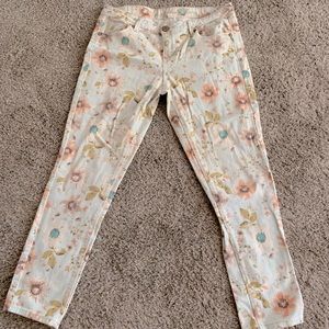 Fun spring/summer cropped jeans